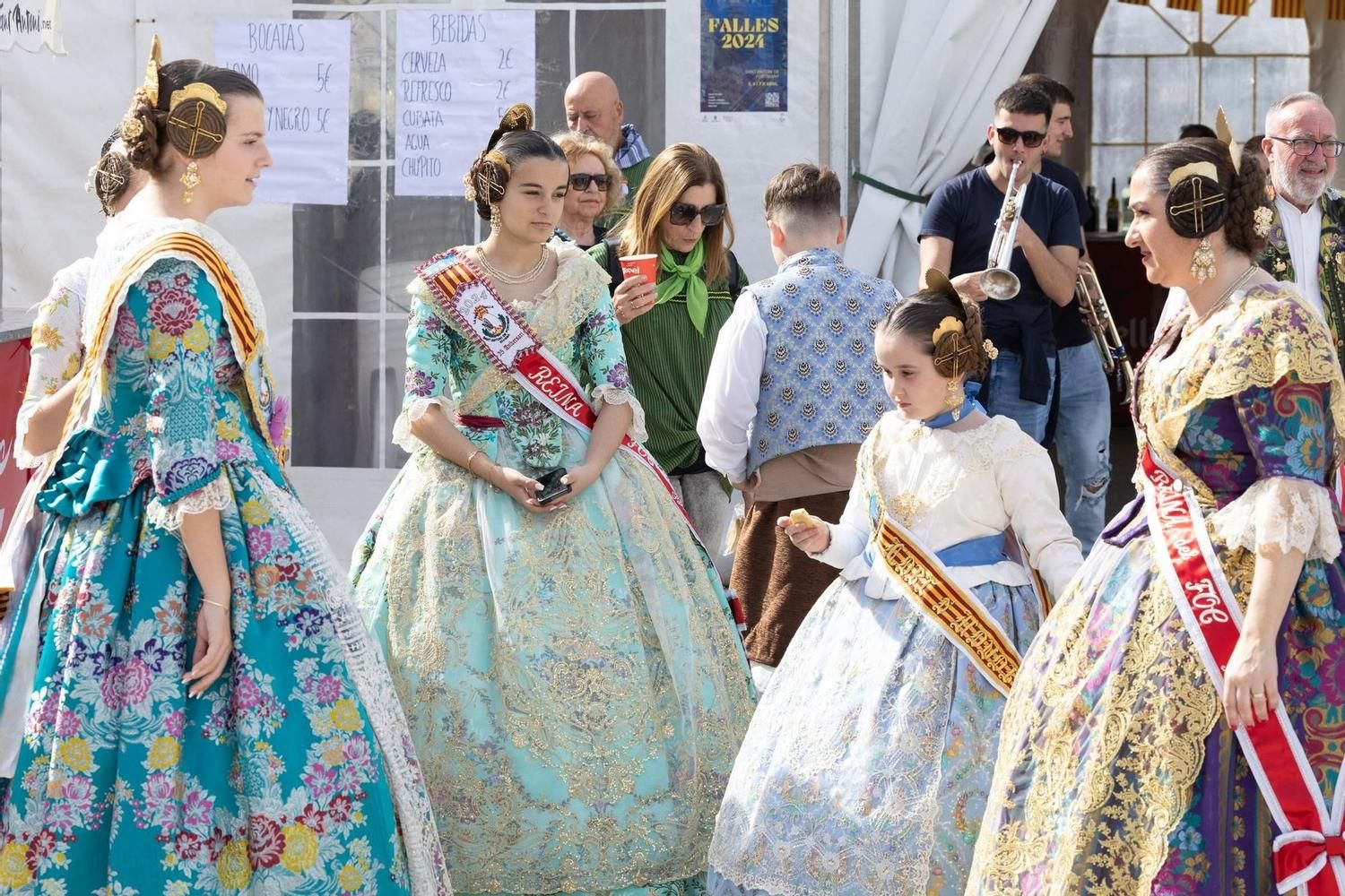 Unas fiestas de las Fallas en una imagen de archivo