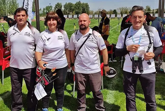 El parón pesa en la puntería del Arqueros Zamora en el Gran Premio de España