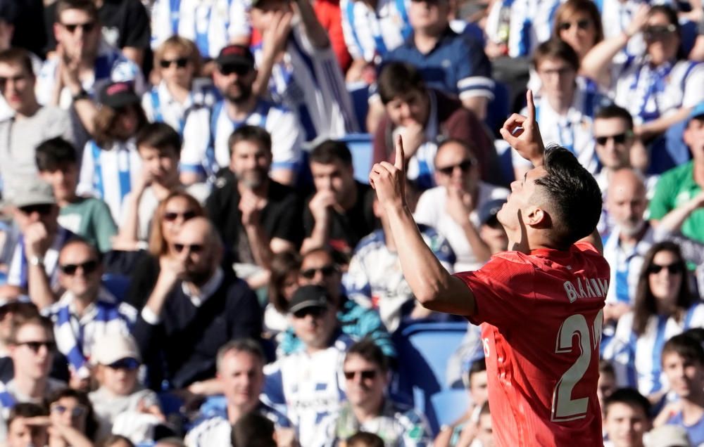 Las imágenes del Real Sociedad-Real Madrid