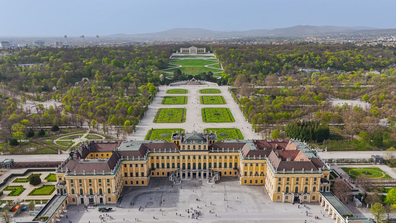 El Palacio de Schönbrunn era la residencia de verano de los Habsburgo