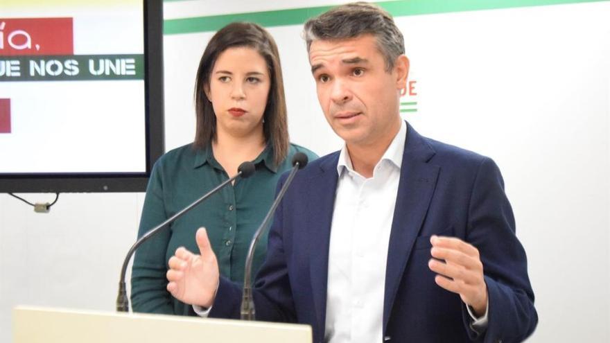 El presidente del PSOE de Málaga, José Bernal.