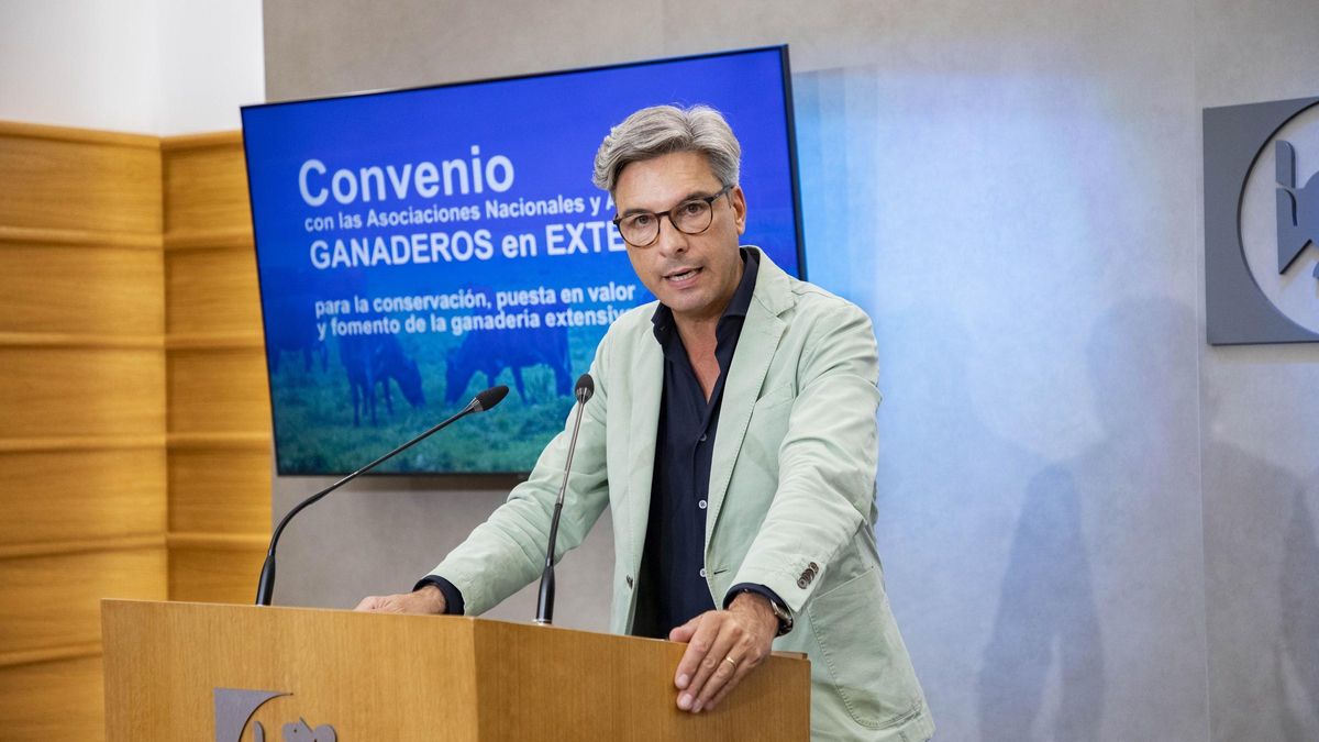El delegado de Agricultura de la Diputación, Andrés Lorite