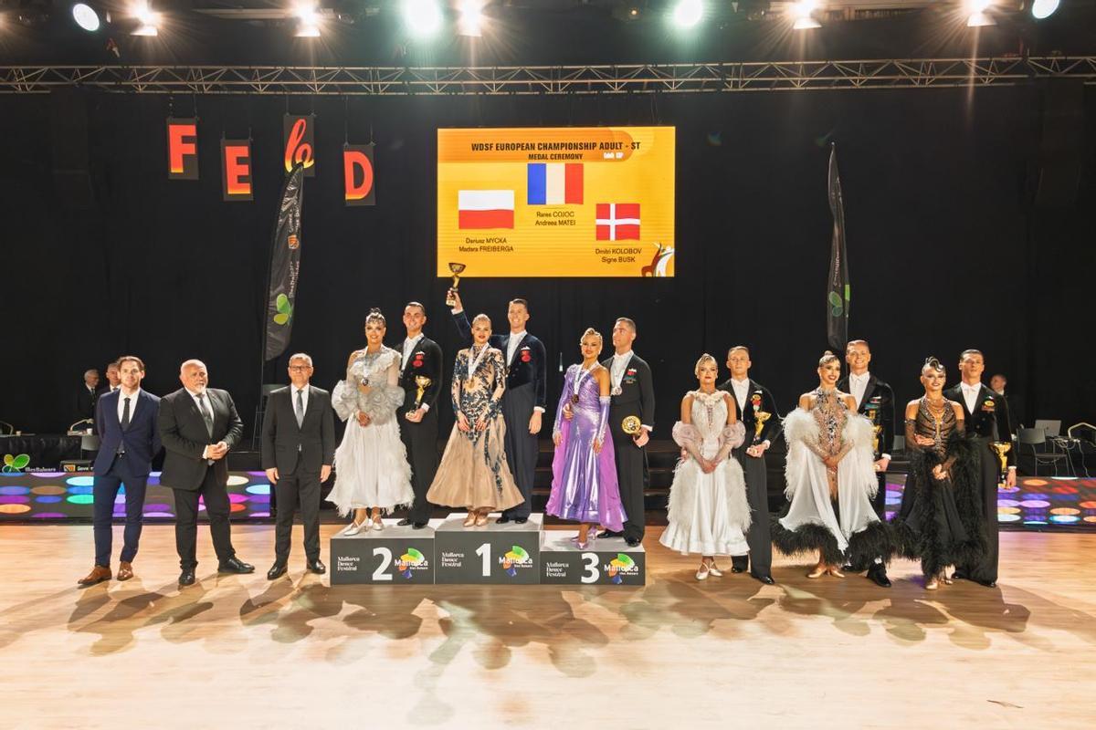 Podium del Mallorca Dance Festival