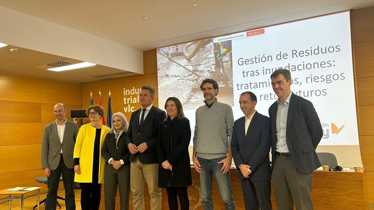 Presentación del informe sobre residuos de la dana en la UPV