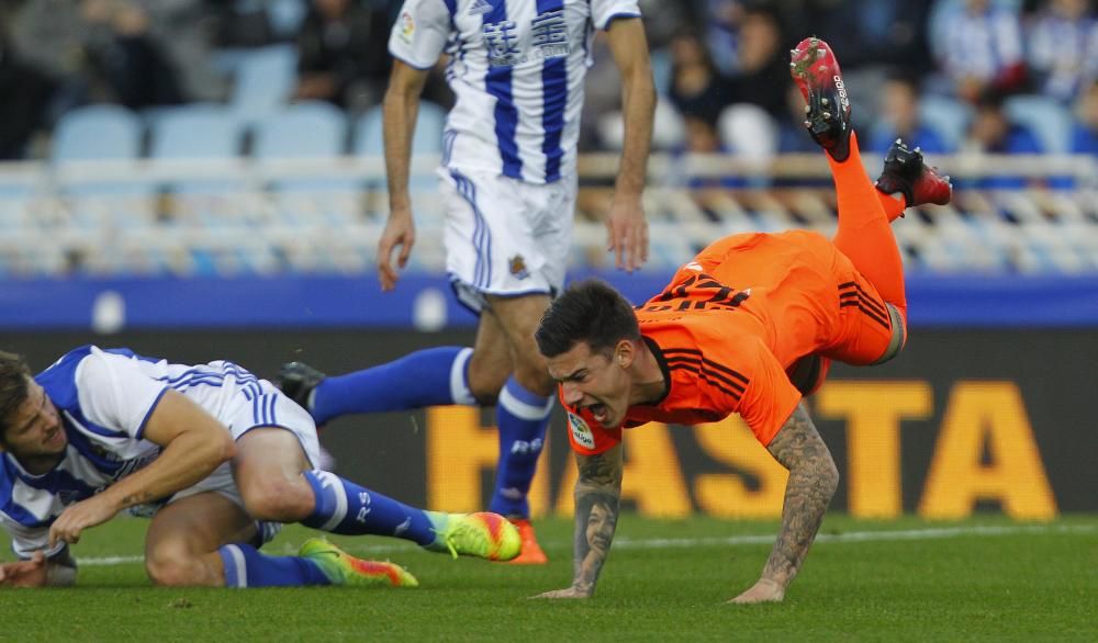 Las mejores imágenes del Real Sociedad - Valencia