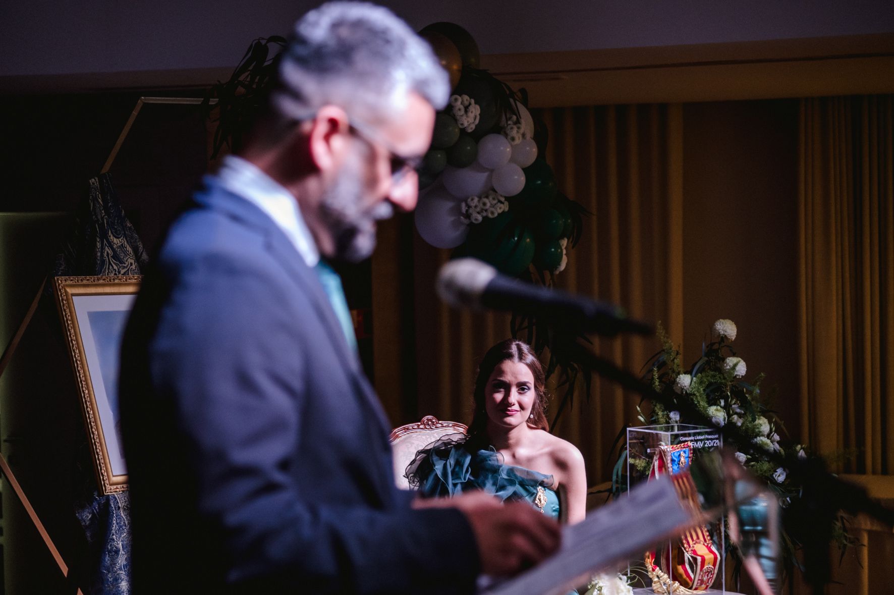 Homenaje a la dos veces fallera mayor de València, Consuelo Llobell