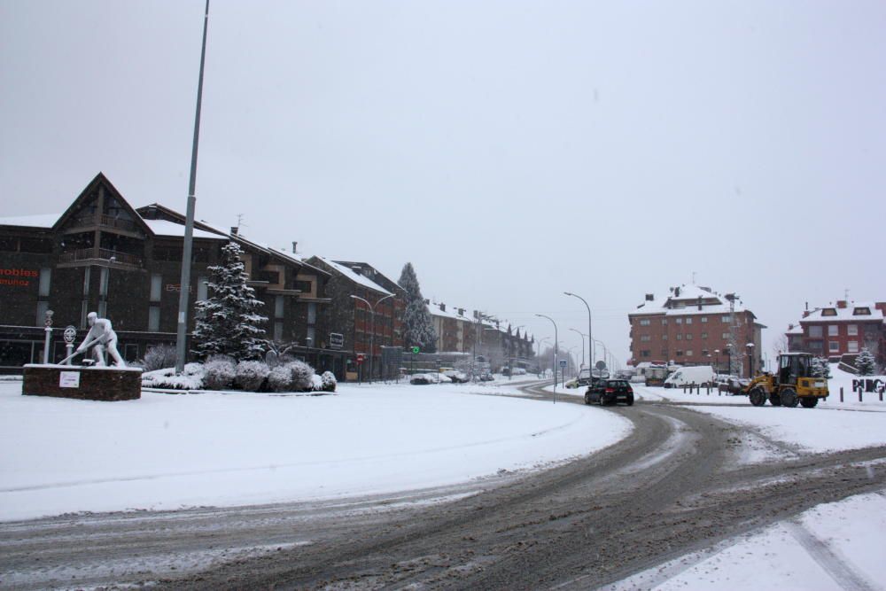 Nevada a la Cerdanya el 28 de gener