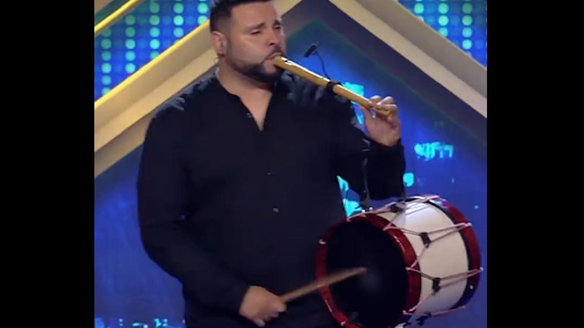El zamorano Luis Antonio Pedraza en Got Talent, el programa de Telecinco.