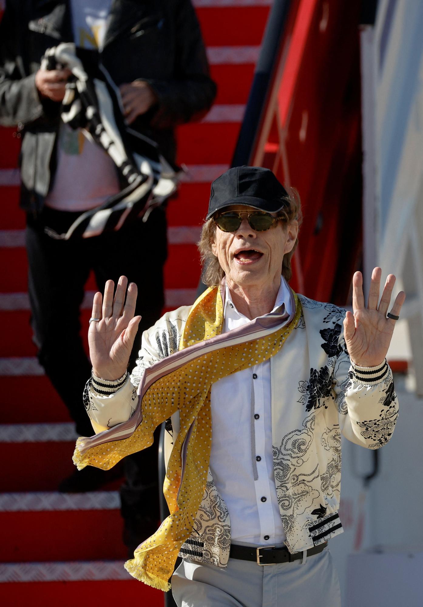 Los Rolling Stones ya están en Madrid