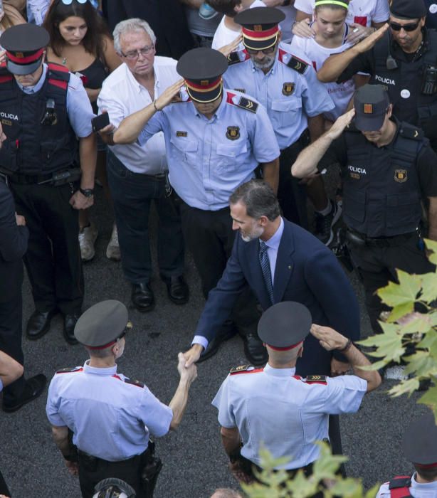 Las imágenes de la manifestación en Barcelona