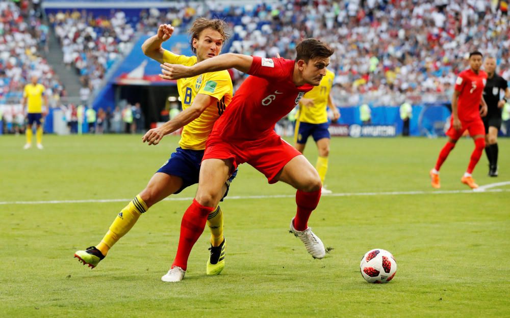 Suècia - Anglaterra. Mundial 2018