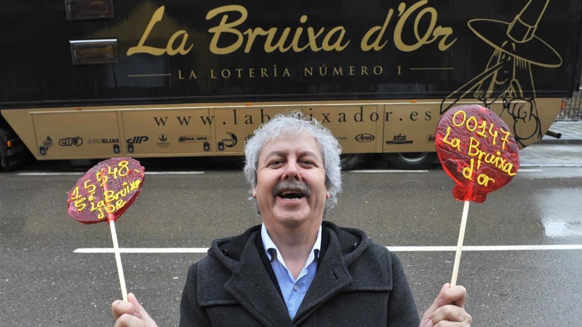 Xavier Gabriel, dueño de la Bruixa d'Or de Sort.