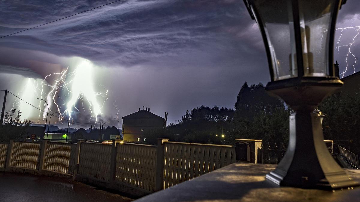 La provincia de Lugo será el punto de Galicia más afectado por las tormentas este jueves