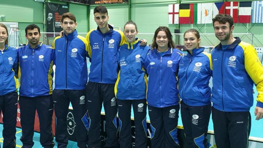 Buen nivel de los asturianos en el torneo Forza Slovak junior de Eslovaquia