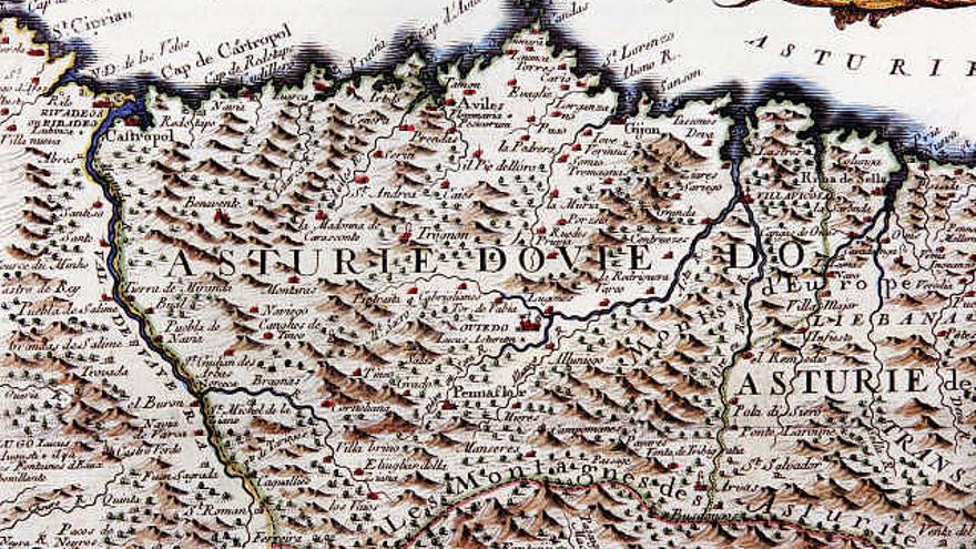 Detalle del mapa de Nolín.