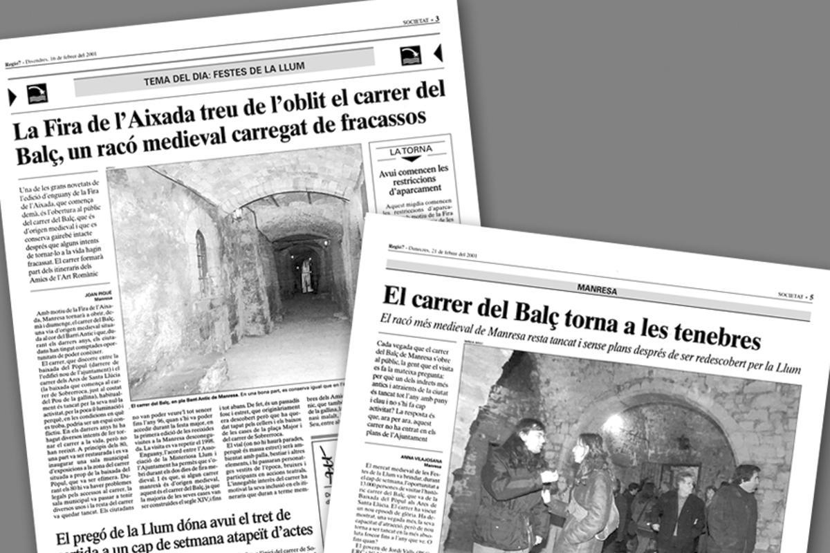 Pàgines de la tercera setmana de febrer del 2001