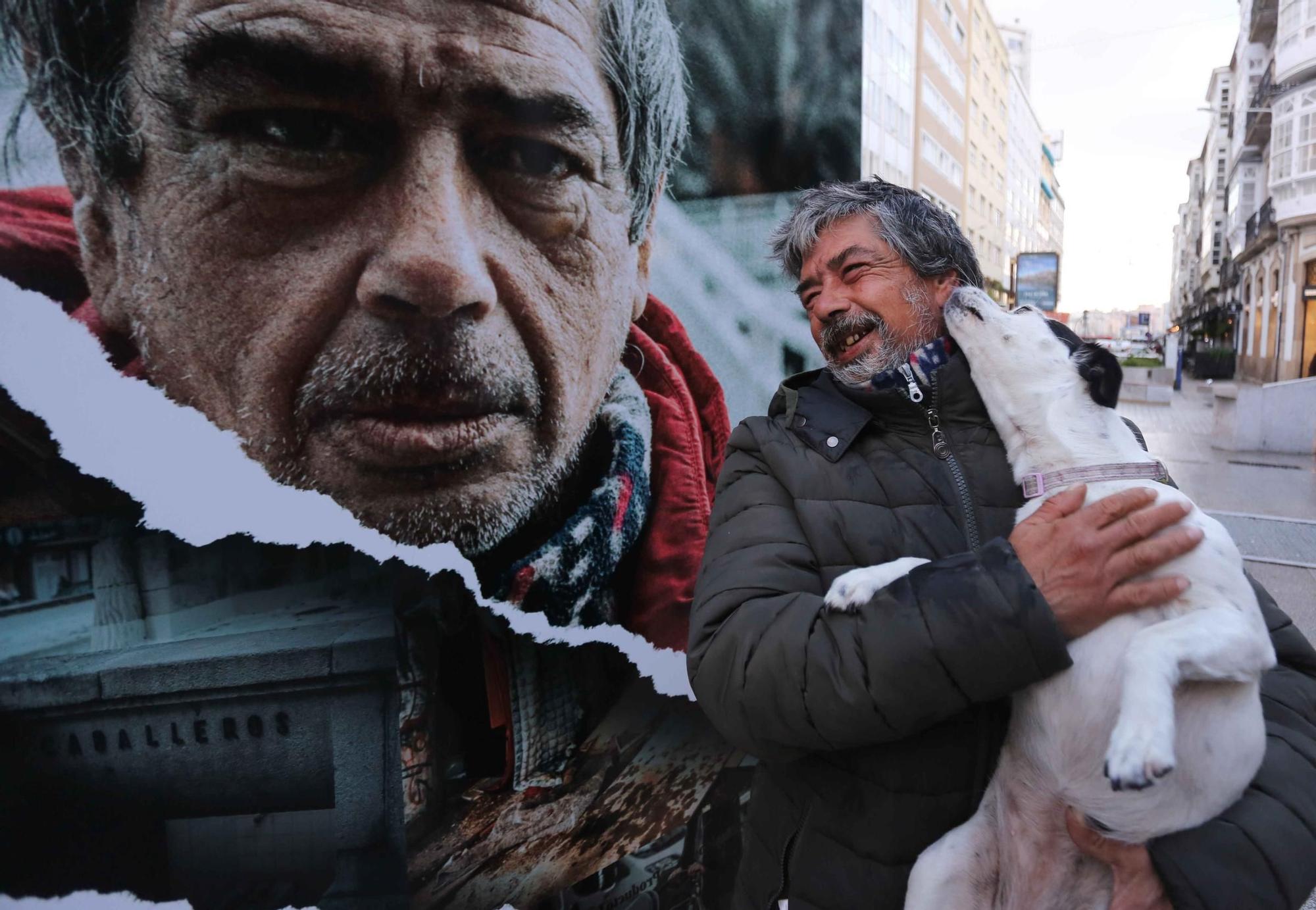 Los invisibles de A Coruña alzan la voz