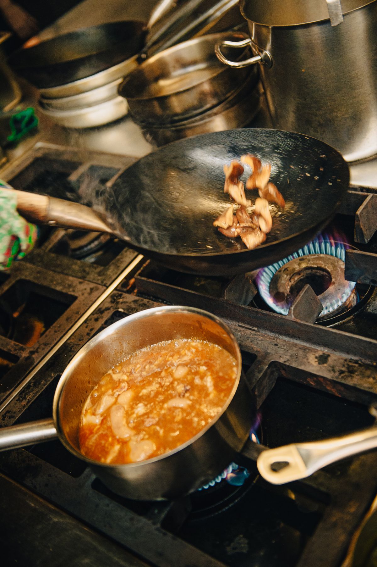 Así es y esto se come en el restaurante Open de Alicante