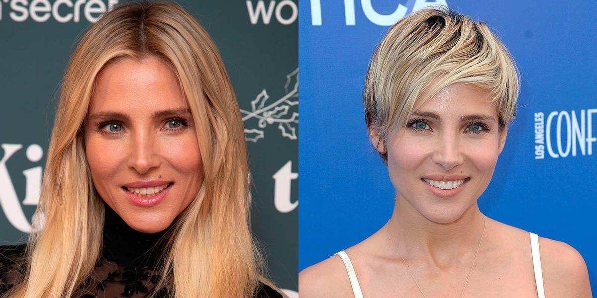 Elsa Pataky, con pelo largo y corto