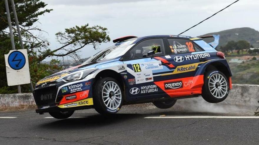 El equipo Hyundai opta a  la victoria en el Rallye Adeje