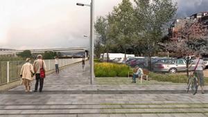 Santa Coloma aprova inicialment el projecte d’urbanització en el tram del passeig fluvial del barri de Safaretjos