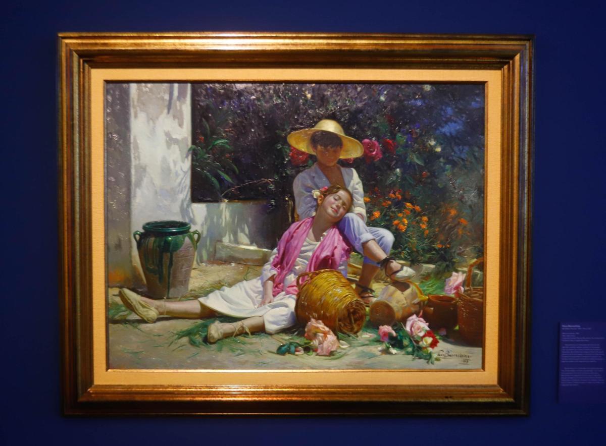 Uno de los lienzos de la Colección Carmen Thyssen.