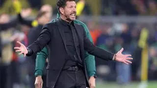 Simeone: "El Dortmund fue superior y ganó justamente"