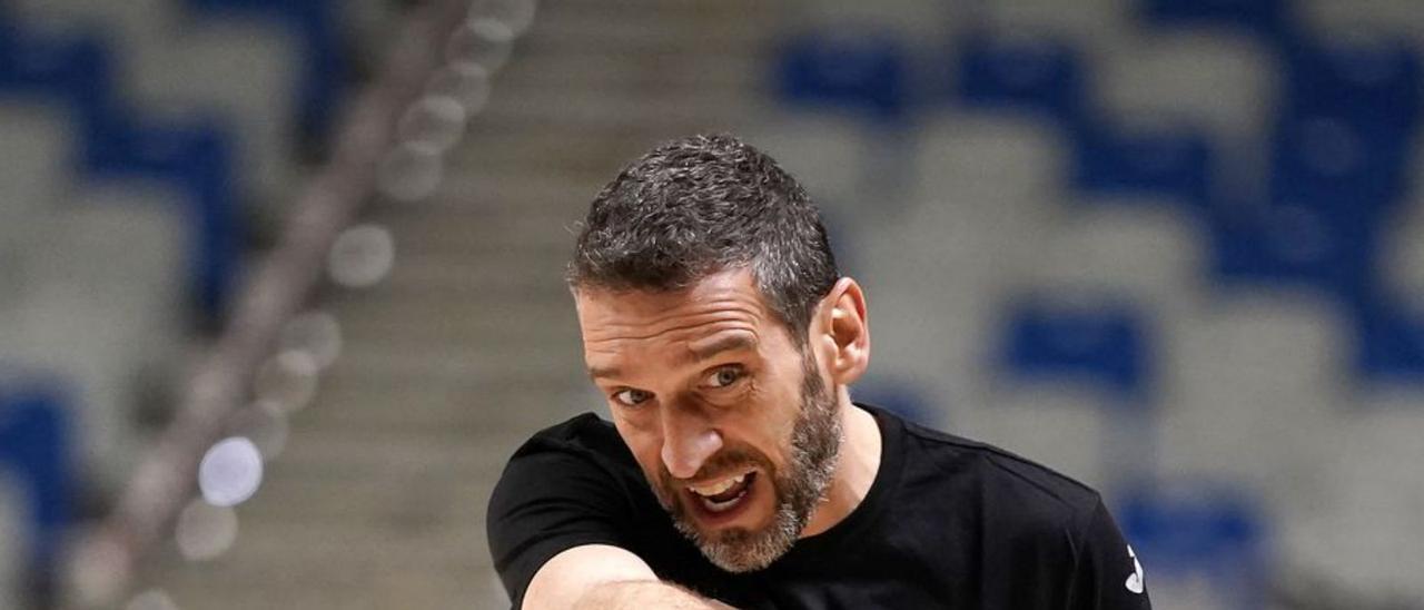 Ibon Navarro, entrenador del Unicaja.