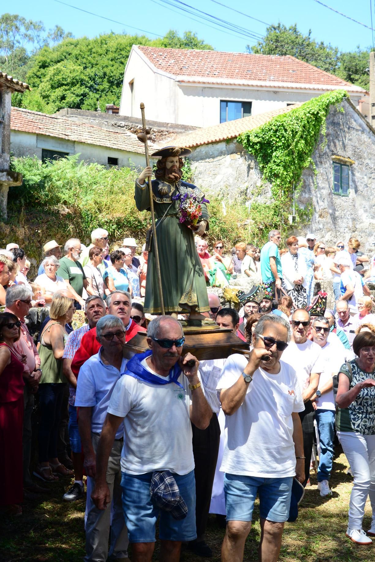 As celebracións do Día de Santiago en Ermelo, "berce do Morrazo"
