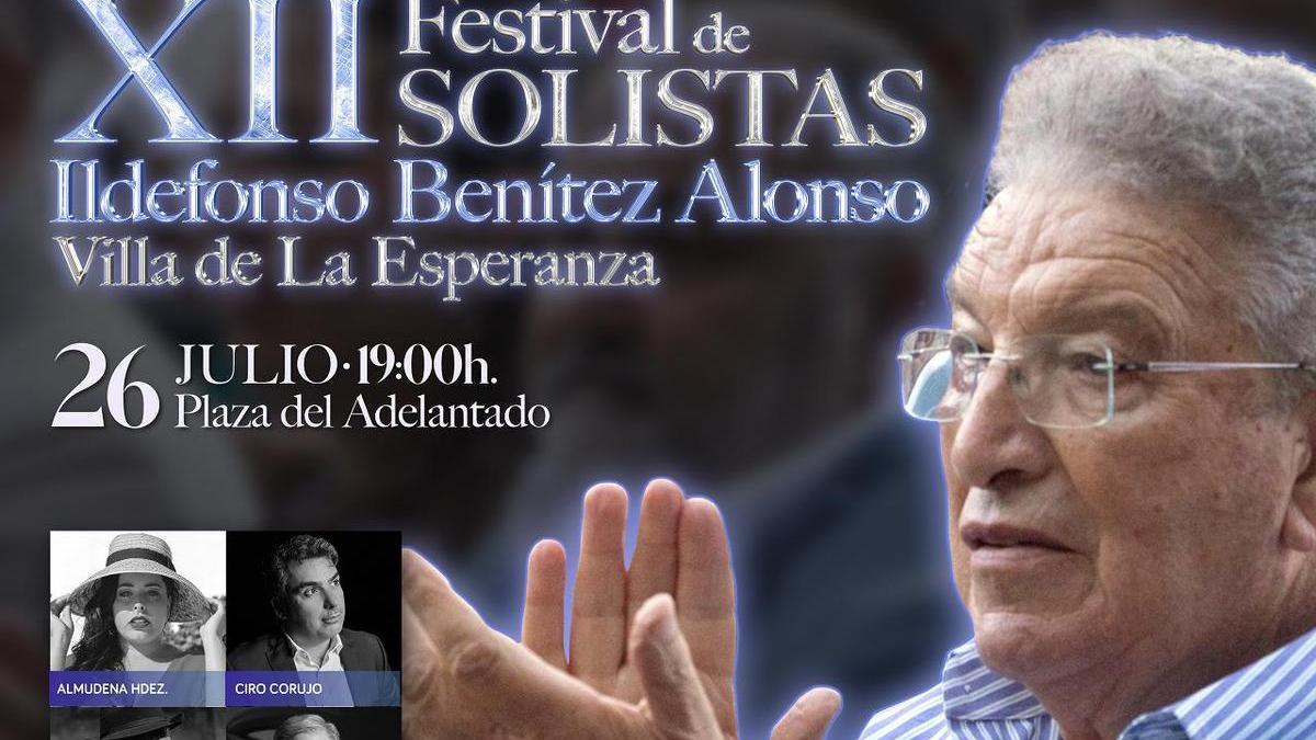 Cartel del Festival de Solistas de este año.