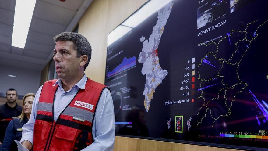 La jueza de la dana eleva al TSJCV exposición razonada contra Mazón