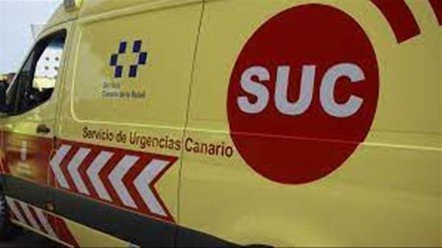 Una ambulancia del SUC.