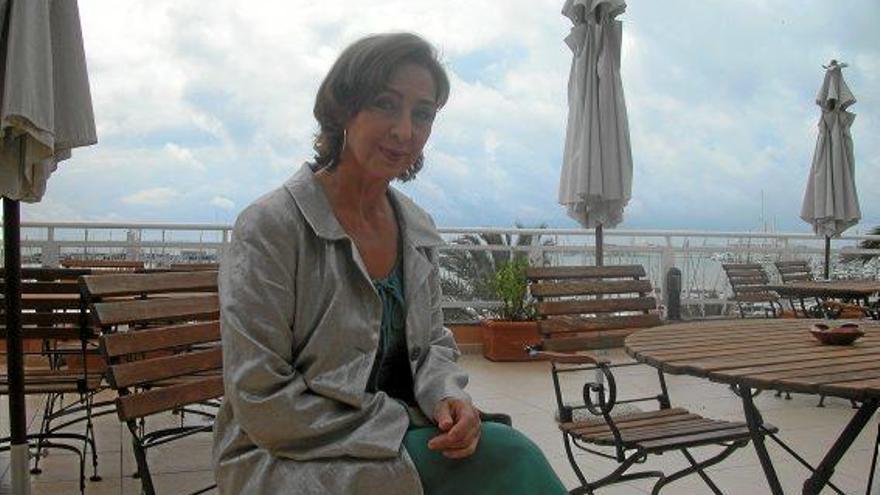 Christine Kaufmann im Jahr 2008 auf Mallorca.