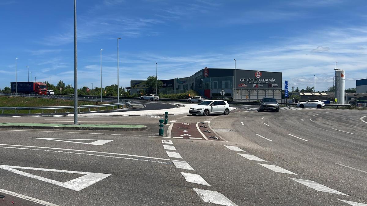 EN IMÁGENES: Trabajadores y conductores opinan en el primera día laborable con los accesos mejorados a Parque Principados