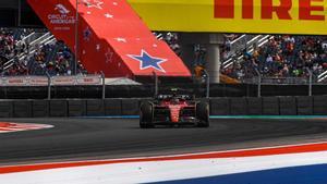 Carlos Sainz ha ascendido a la tercera plaza del podio en Austin tras la descalificación de Hamilton