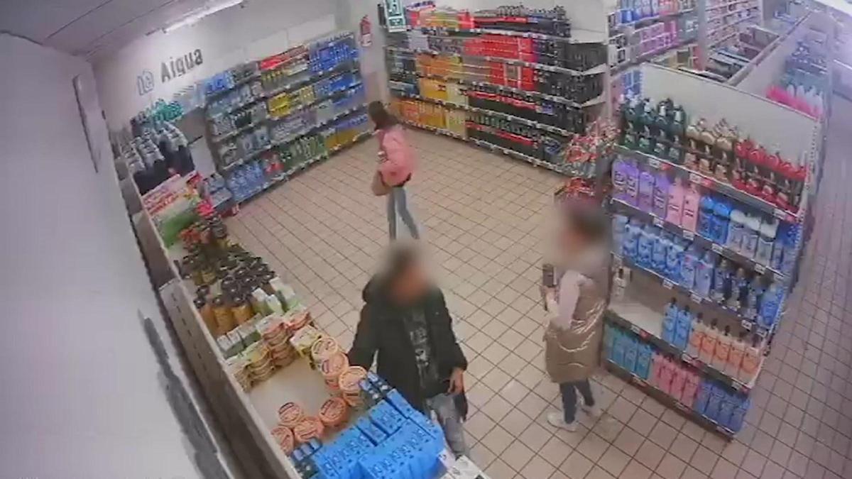 Operación de los Mossos contra ladrones en supermercados