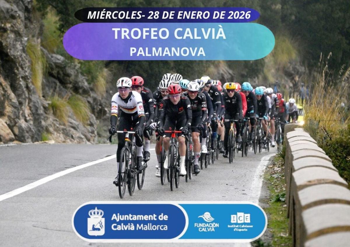 Imagen promocional del Trofeo Calviá de la Challenge Ciclista Mallorca.