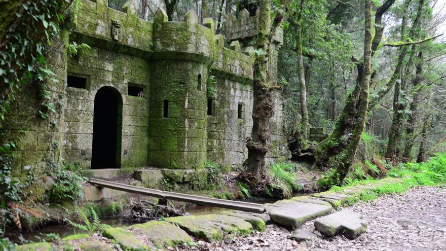 Castillo del Bosque Encantado, que era de juegos para la familia del Conde de Aldán.