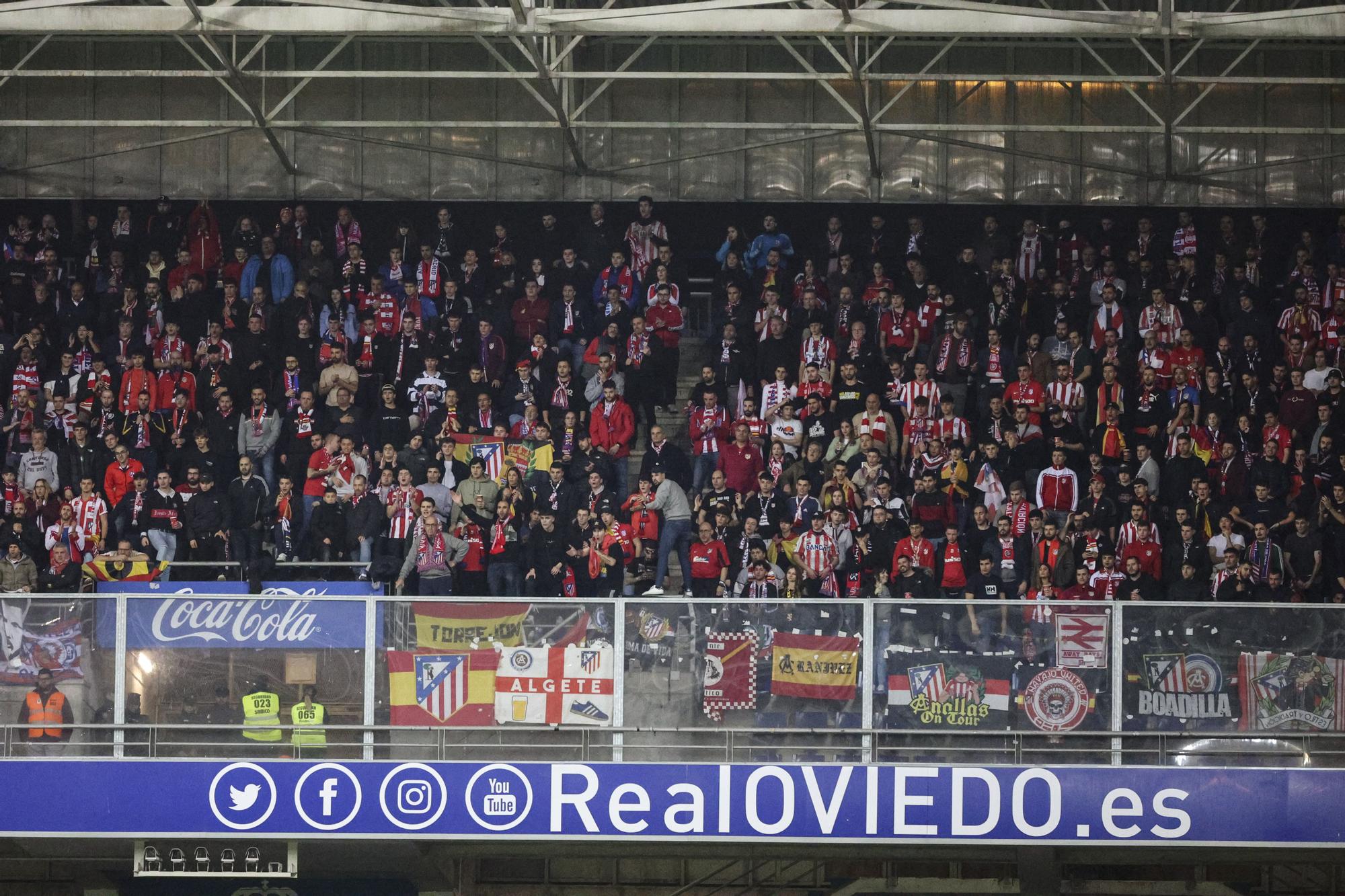 En imágenes: así fue el duelo copero entre el Real Oviedo y el Atlético de Madrid