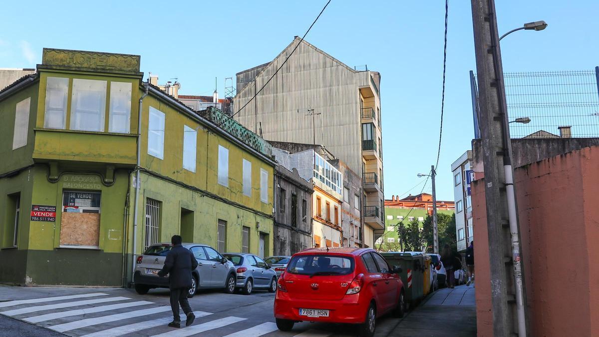 La calle Aquilino Iglesia ha sufrido un cambio más que notable respecto a su anterior estado.