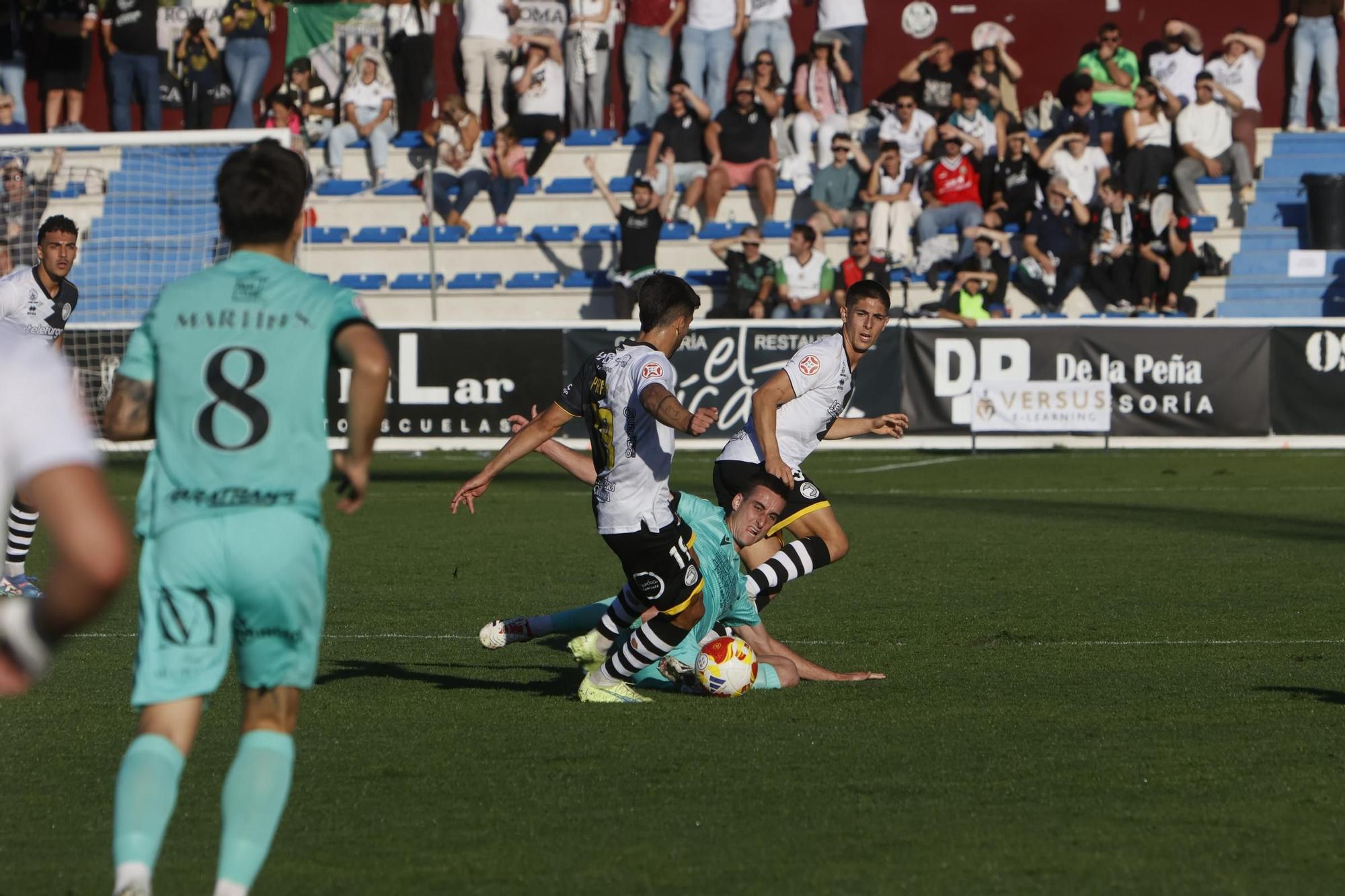 FOTOGALERÍA: Las imágenes de la derrota del Mérida en Salamanca (2-0)