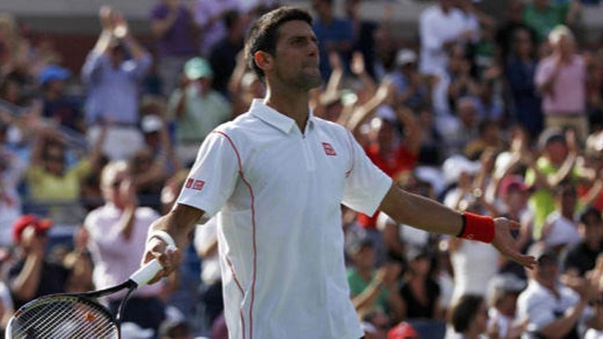 El serbio, Novak Djokovic
