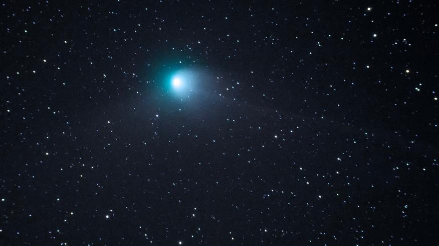 El cometa verde pasa por Cáceres
