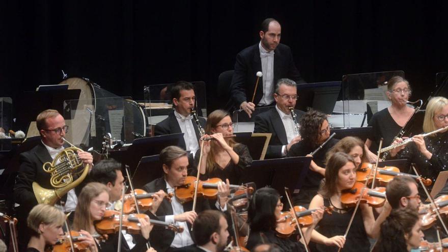 Un concierto de la Orquesta Sinfónica de Galicia. |   // NOE PARGA