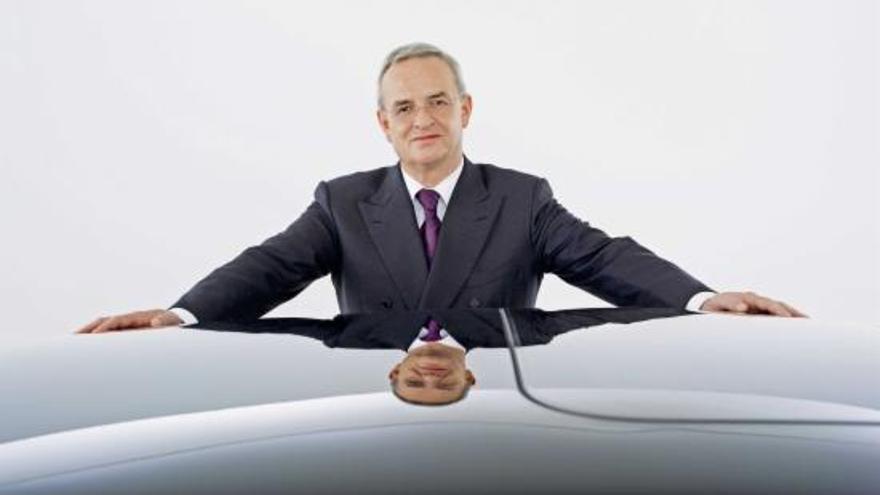 El president del grup Volkswagen, Martin Winterkorn