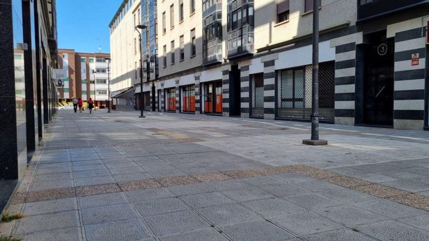 La calle Luciano Ramos Díaz. | | E.D.