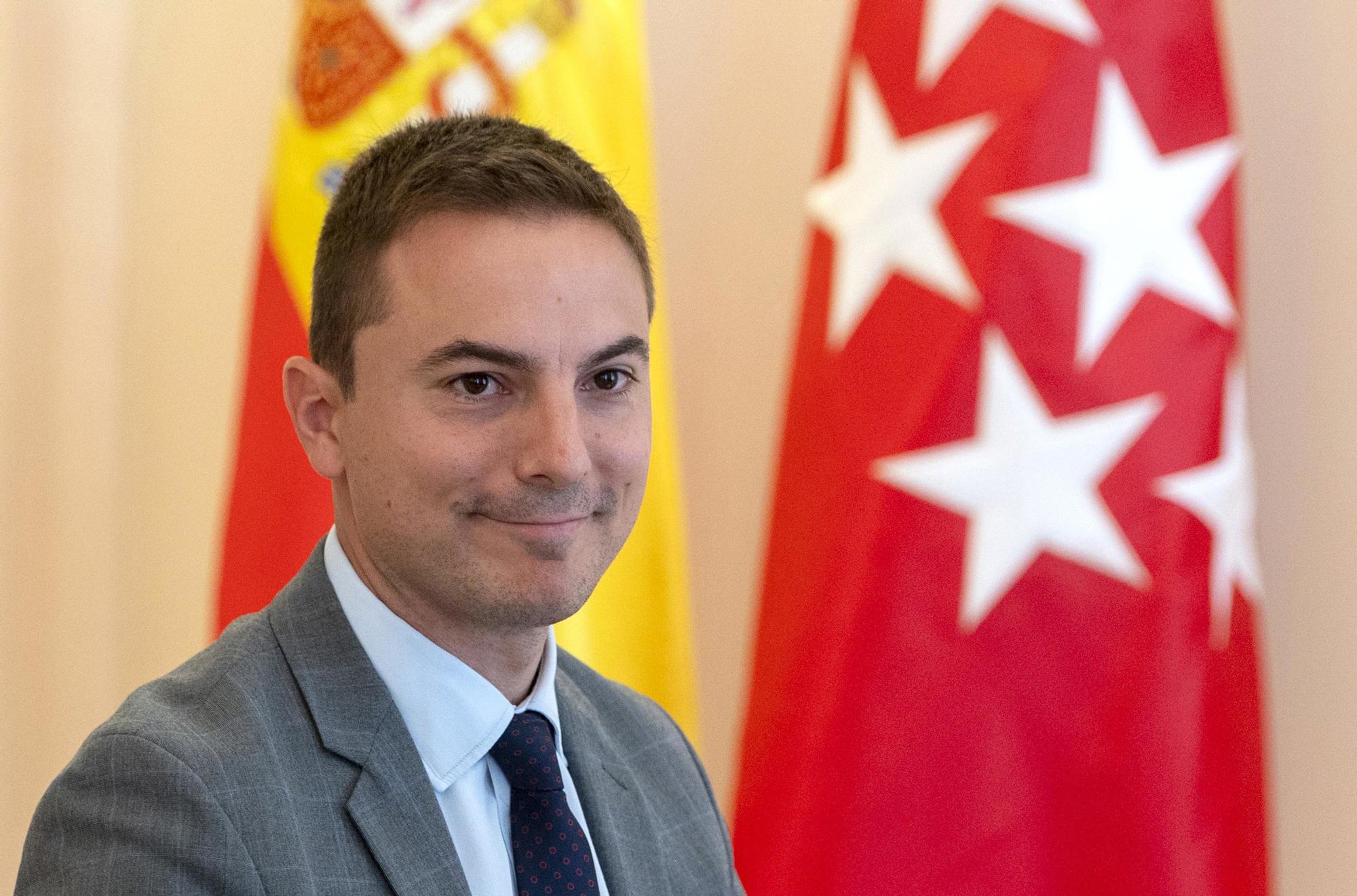 El portavoz del PSOE en la Asamblea de Madrid, Juan Lobato.