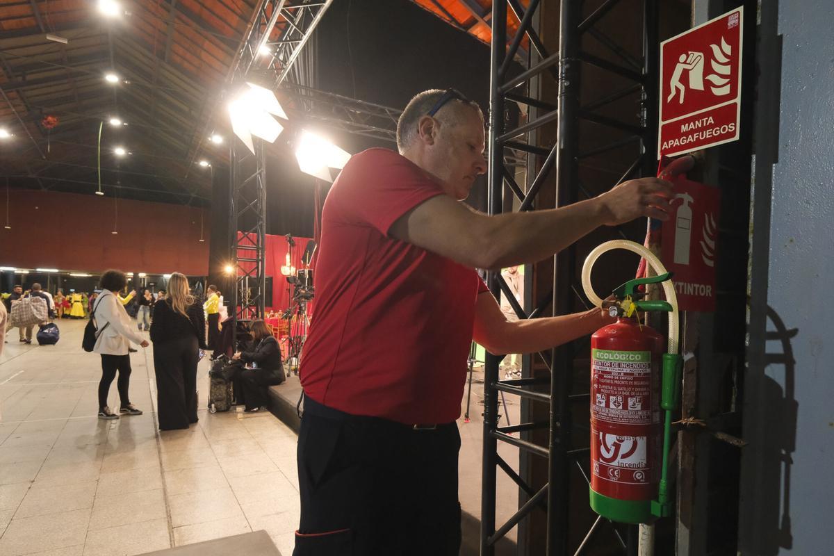 Seguridad en la Gala de la Reina