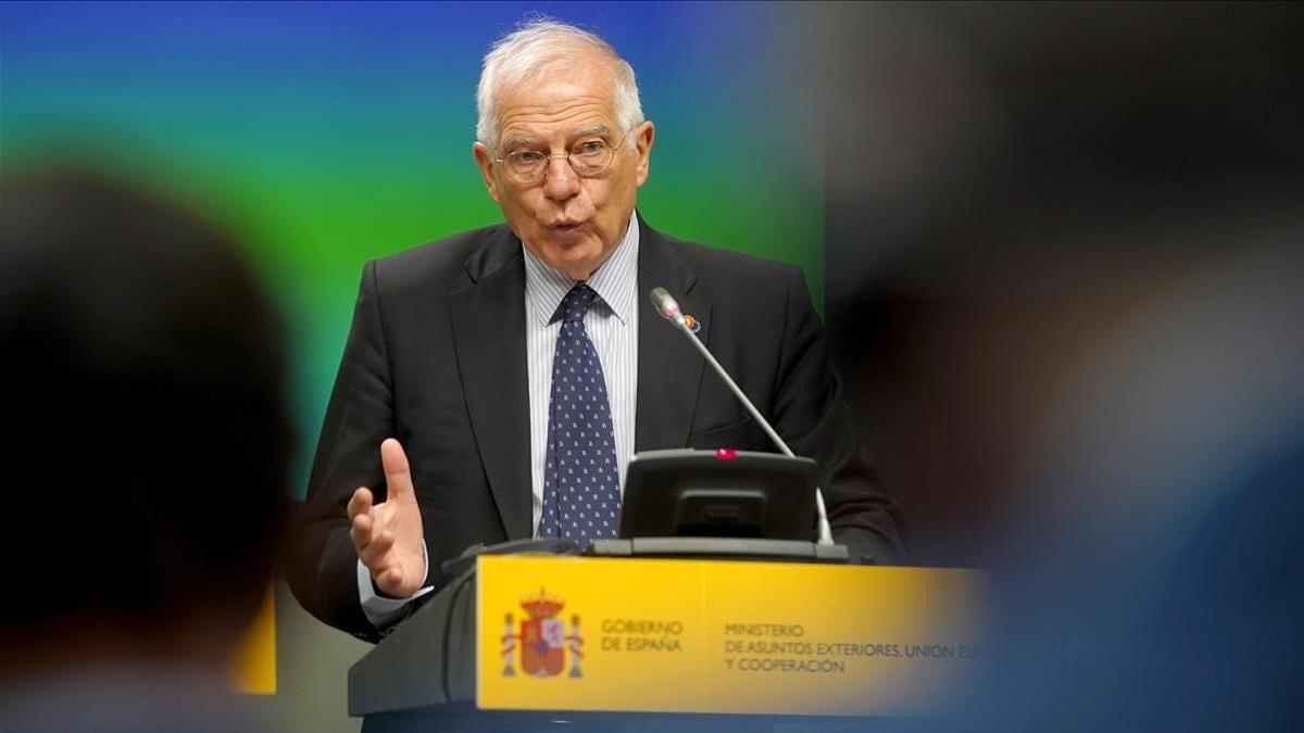 Josep Borrell, ministro de Exteriores