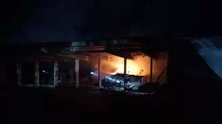 Sospechoso incendio en un parque abandonado de Tenerife